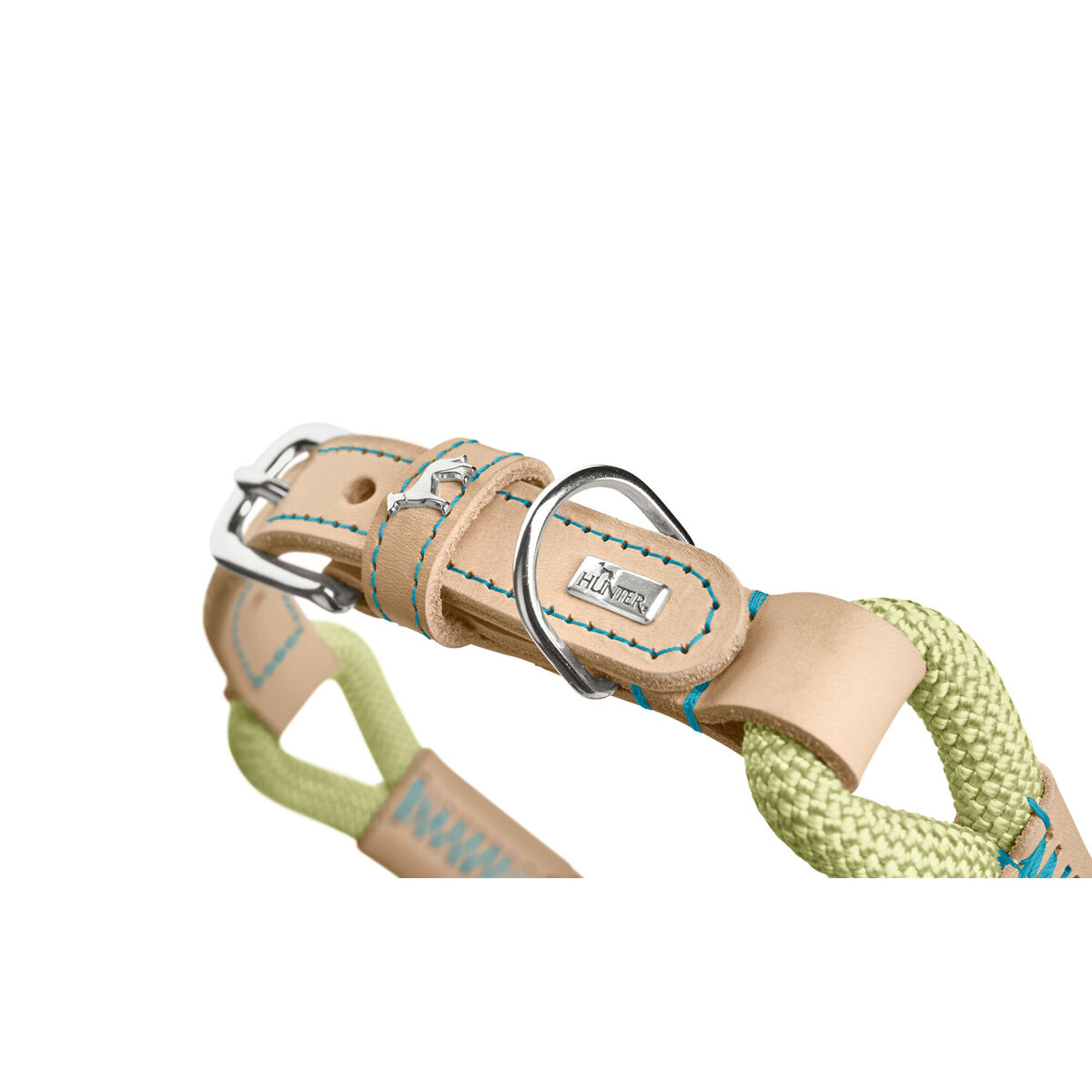 Collar para Perro Hunter MALIA Verde M/L 45-54 cm